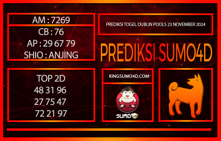 PREDIKSI TOGEL DUBLIN POOLS/23/NOVEMBER/2024