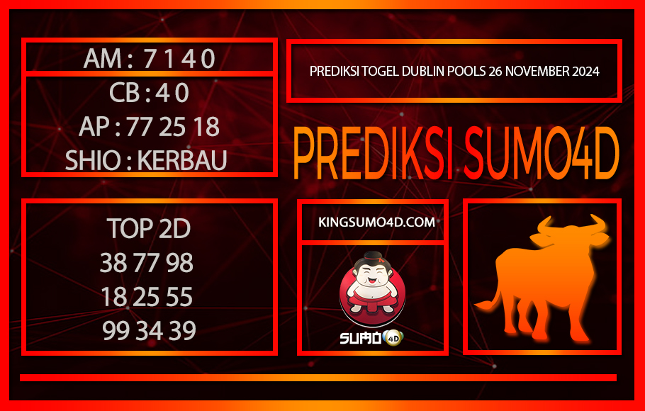 PREDIKSI TOGEL DUBLIN POOLS/26/NOVEMBER/2024