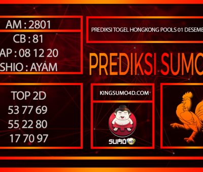 PREDIKSI TOGEL HONGKONG POOLS/01/DESEMBER/2024