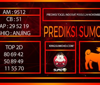 PREDIKSI TOGEL INDOSAT POOLS/29/NOVEMBER/2024