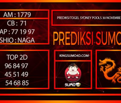 PREDIKSI TOGEL SYDNEY POOLS/30/NOVEMBER/2024