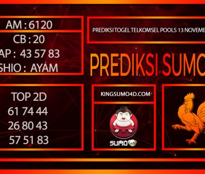 PREDIKSI TOGEL TELKOMSEL POOLS/13/NOVEMBER/2024