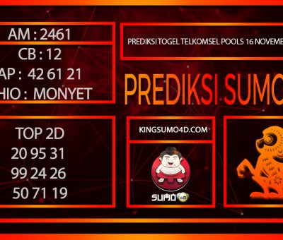 PREDIKSI TOGEL TELKOMSEL POOLS/16/NOVEMBER/2024