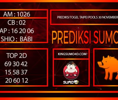 PREDIKSI TOGEL TAIPEI POOLS/30/NOVEMBER/2024