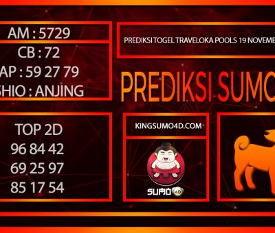 PREDIKSI TOGEL TRAVELOKA POOLS/19/NOVEMBER/2024