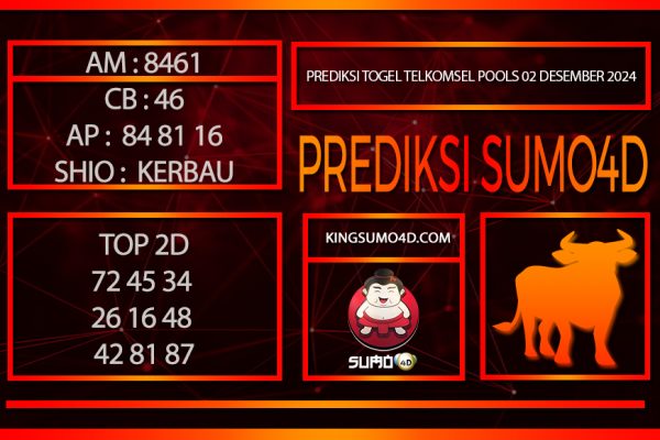 PREDIKSI TOGEL TELKOMSEL POOLS/02/DESEMBER/2024